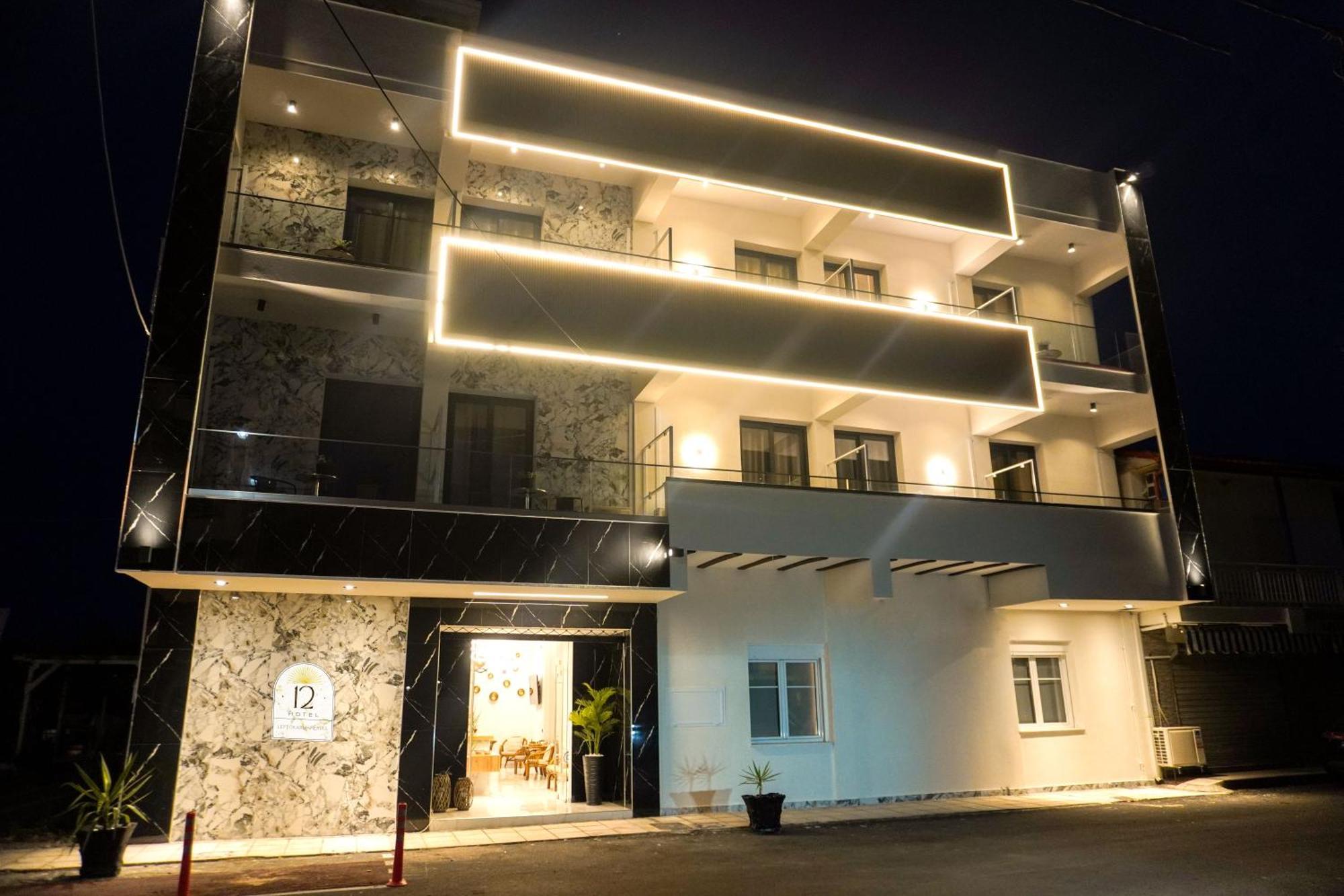 Hotel12 Leptokaryá Exterior foto